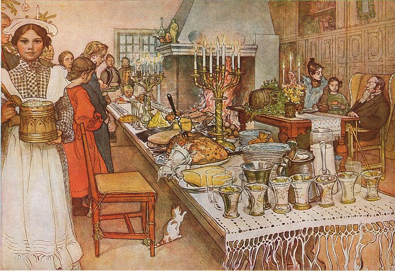 800px-Julaftonen_av_Carl_Larsson_1904 - Monitor Lodge Sacramento